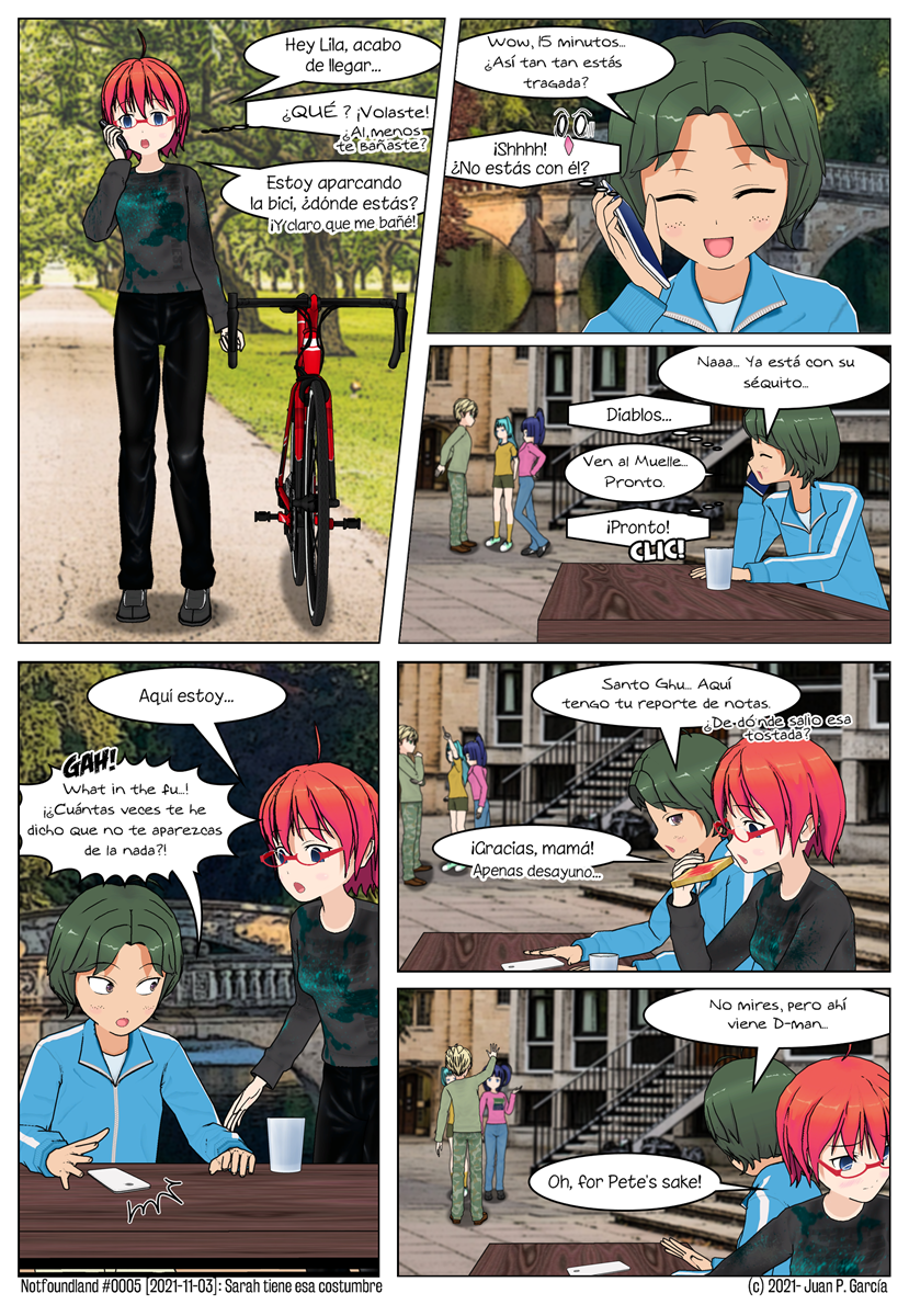 #0005 – Sarah tiene esa costumbre