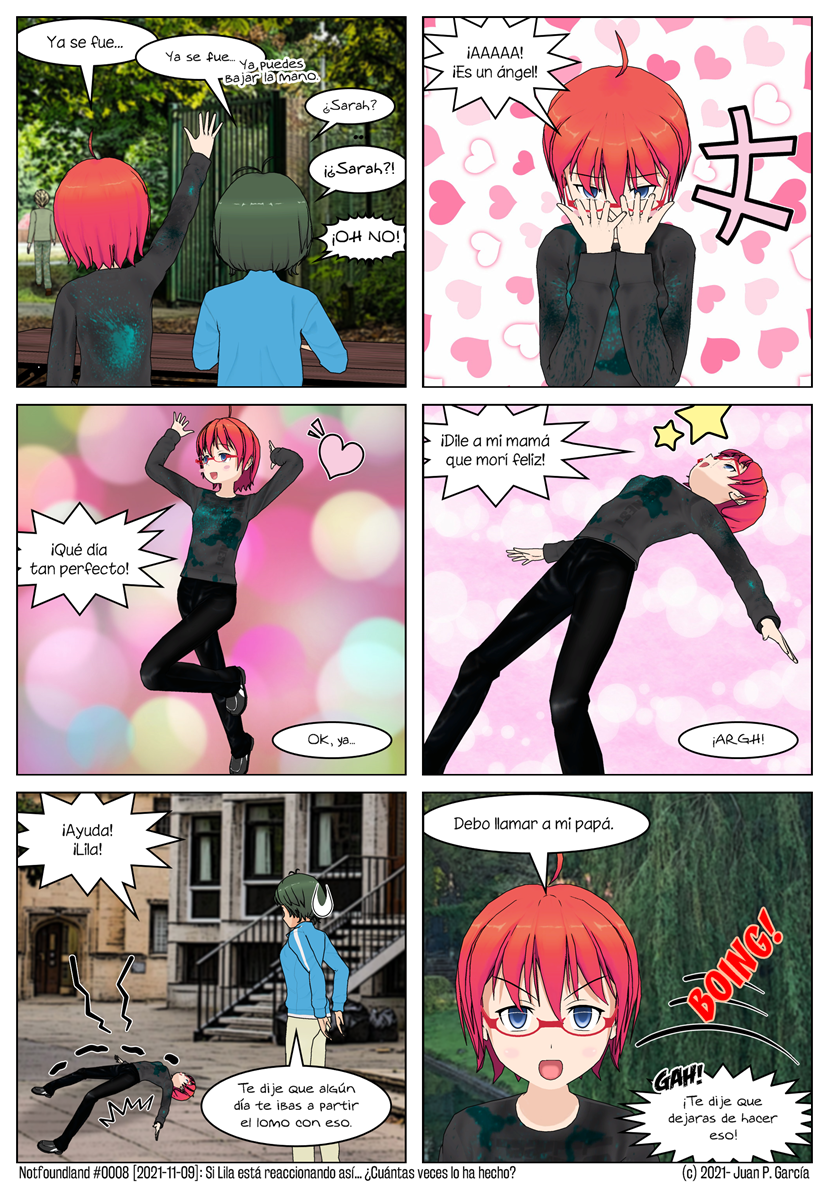 #0008 – Si Lila está reaccionando asi.. ¿Cuántas veces lo ha hecho?