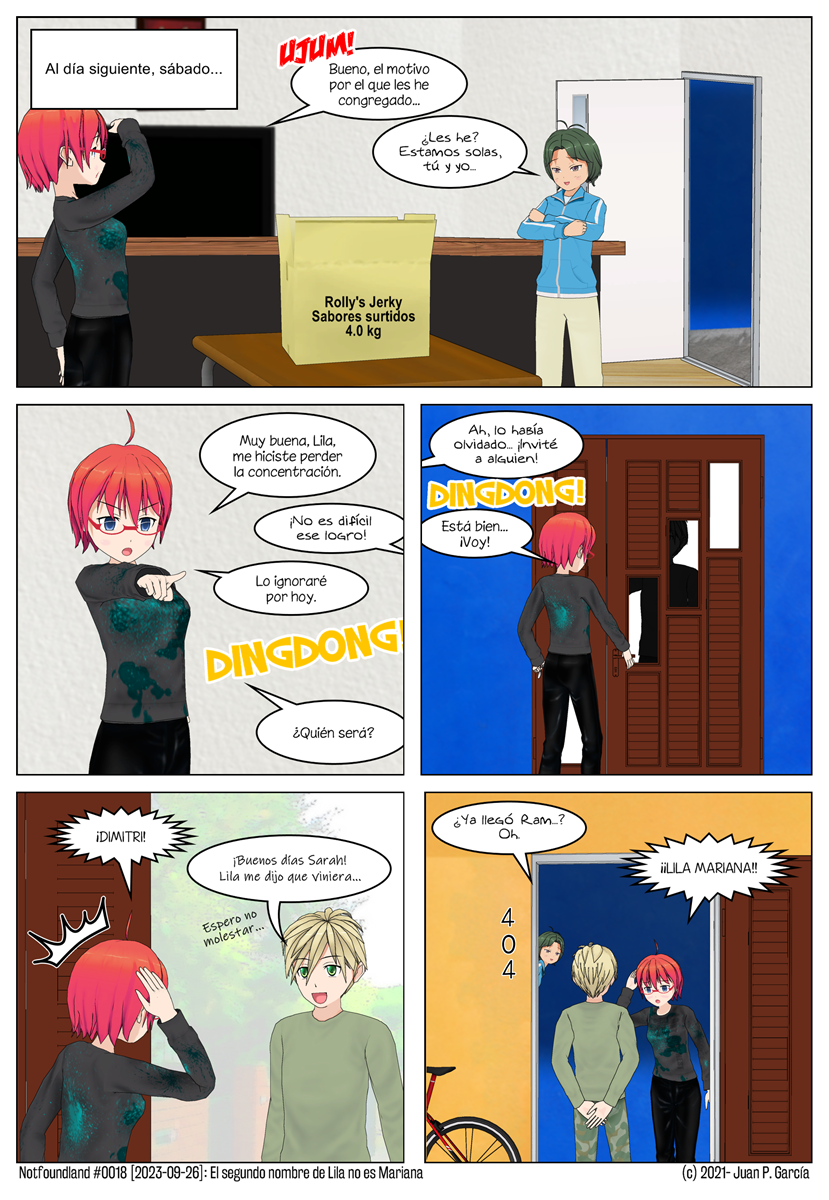 #0018 – El segundo nombre de Lila no es Mariana
