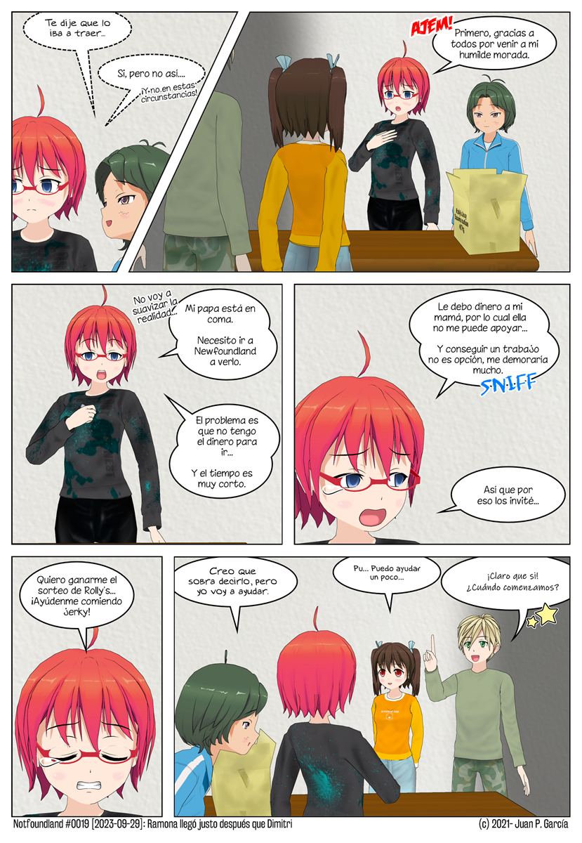 #0019 – Ramona llegó justo después que Dimitri