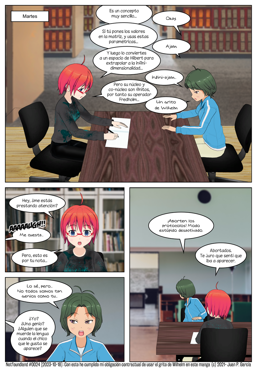 #0024 – Con esto he cumplido mi obligación contractual de usar el grito de Wilhelm en este manga