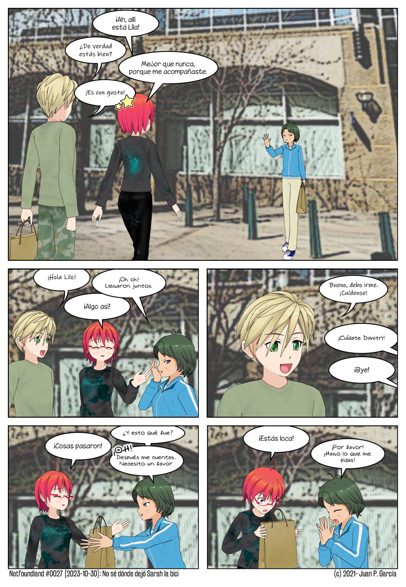 #0027 – No sé dónde dejó Sarah la bici